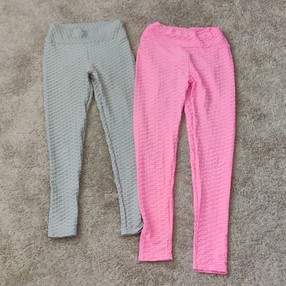 Bundle of two Honeycomb Scrunch butt leggings